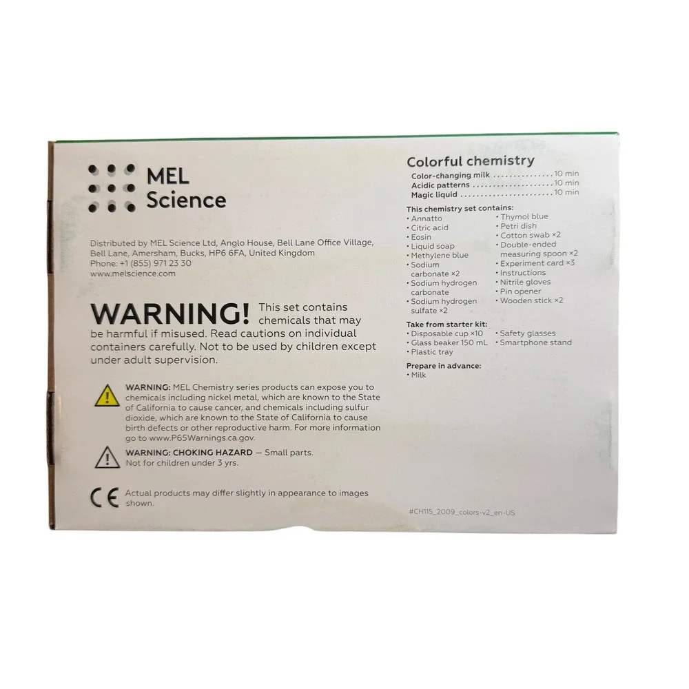 MEL Science Colorful Chemistry Educational Science Kit STEM Experiment‎